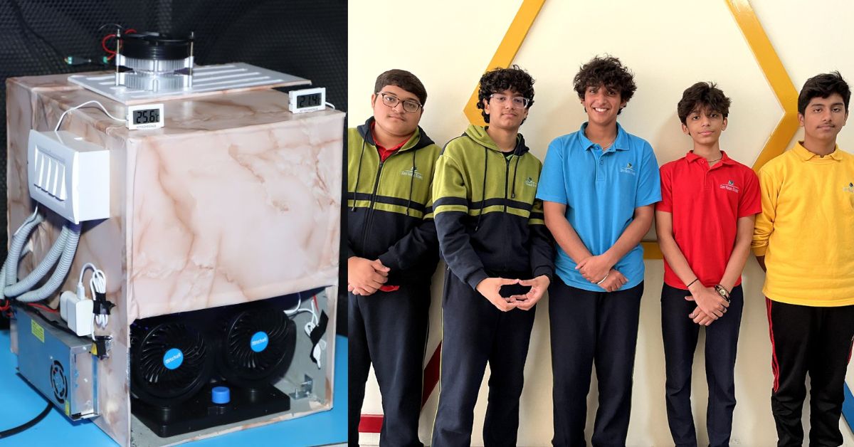 Class 10 Students’ Eco-Friendly, 2-in-1 Cooling Device Can Save Hundreds of Litres of Water
