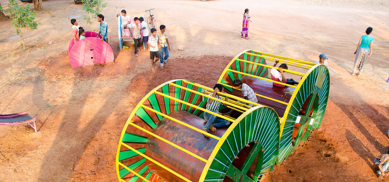 Innovative playgrounds in India