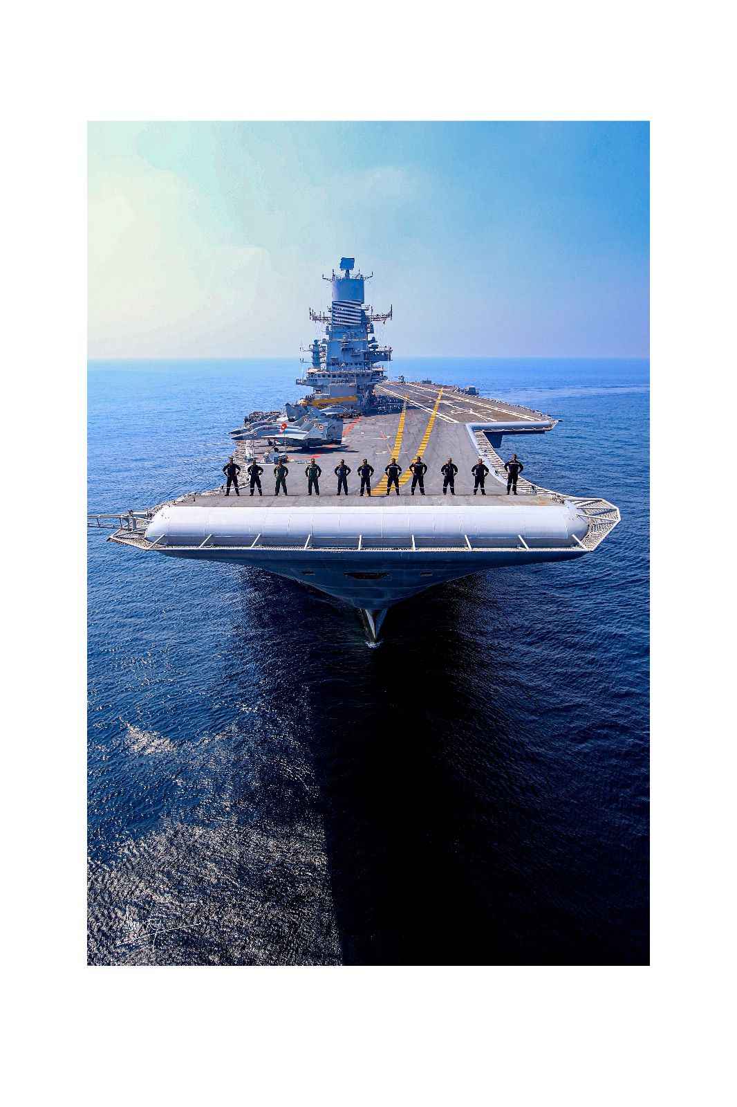 INS Vikramaditya was commissioned into the Indian Navy in 2013