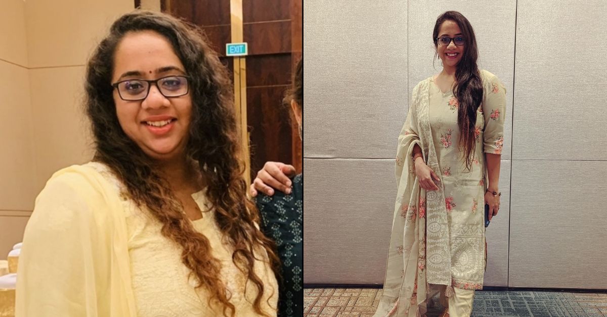 Aathira lost 20 kgs in 4 months with a healthy diet