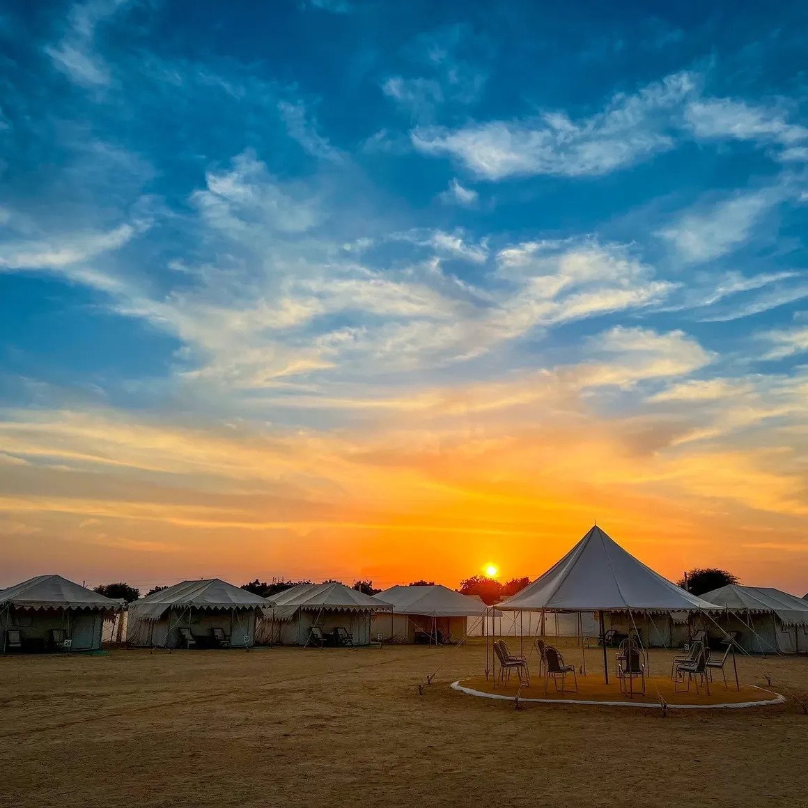The Jaisalmer Desert Festival takes place in the month of February and is a three day riot of activity
