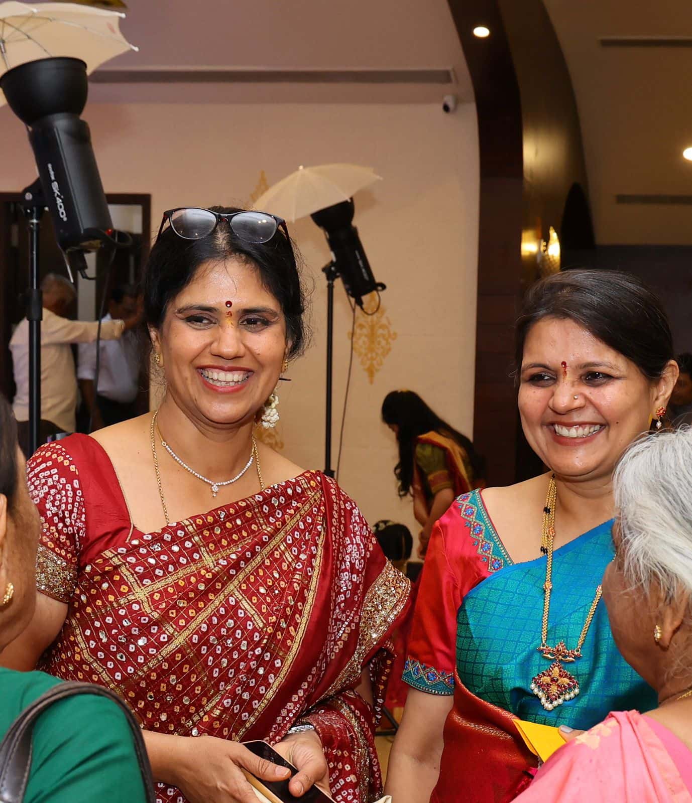Bengaluru mothers Anupama Harish and Charulatha R hosted a low-waste plastic-free wedding for their children 