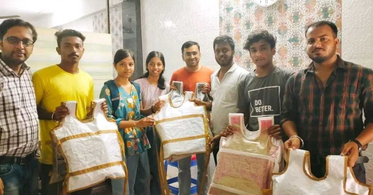 Devastated by Assam Floods, 18-YO Designed Low-Cost Life Jackets Using Plastic Waste