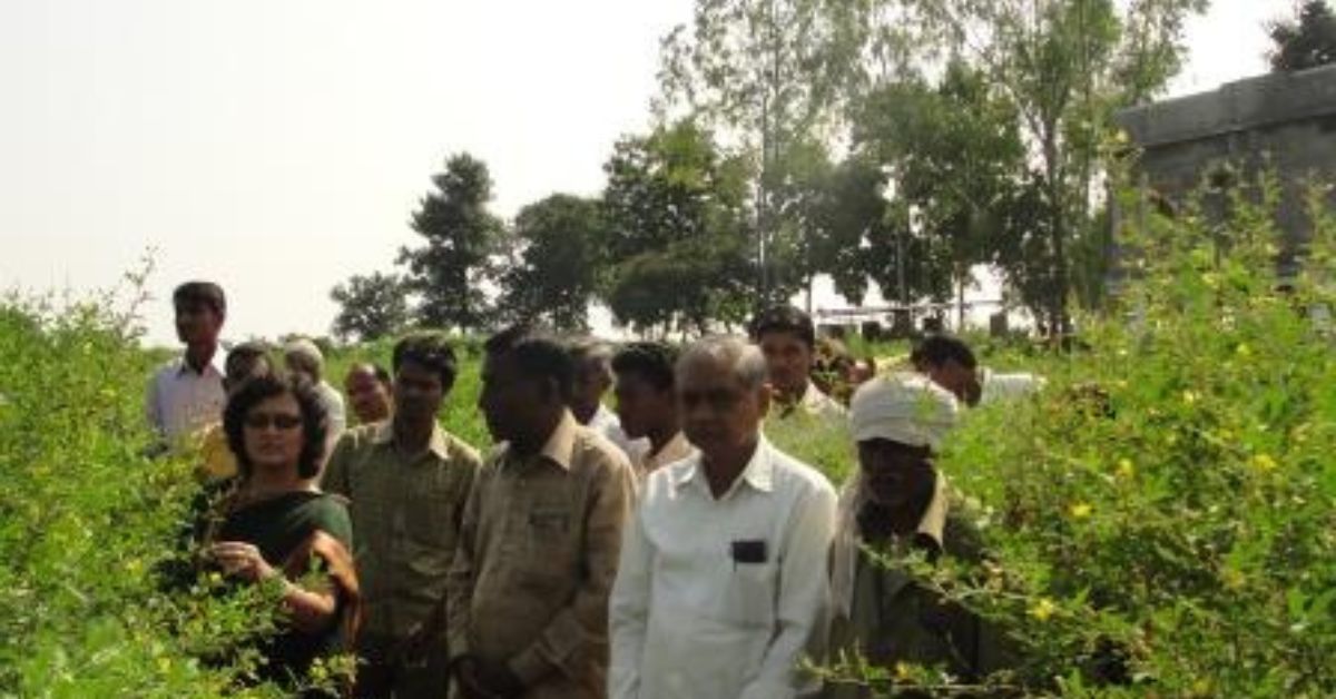 Sangita has helped more than 10,000 farmers in Maharashtra, Rajasthan, Gujarat, and Punjab switch to organic farming.