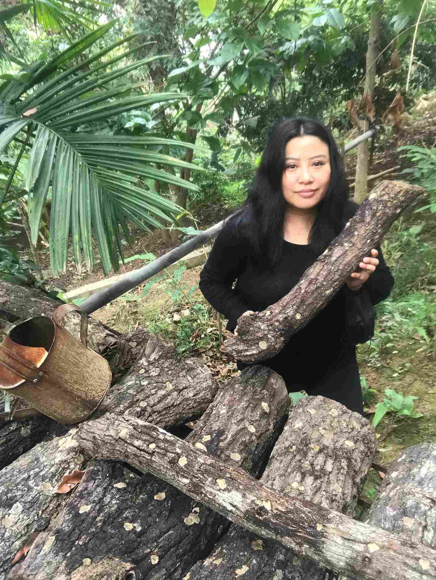 Lhüvevolü A Rhakho from Nagaland's Phek district has been cultivating shiitake mushrooms since 2019 and selling them through her brand Native Organics