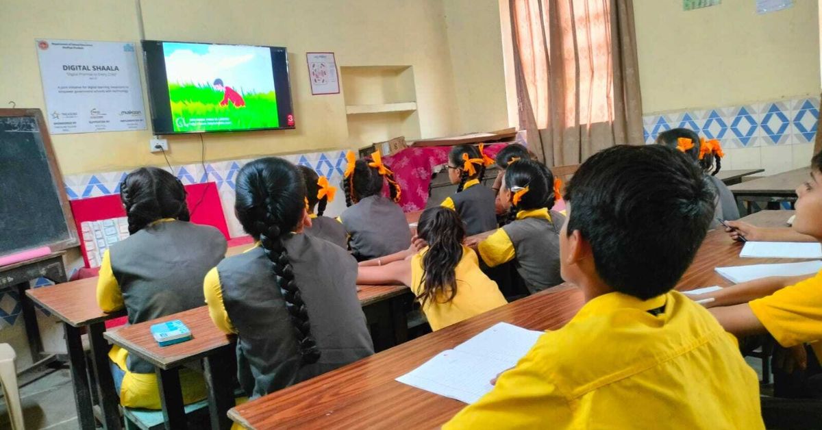 Abhishek has introduced a number of interventions, including teaching children NCERT syllabus via animations and fun videos. 