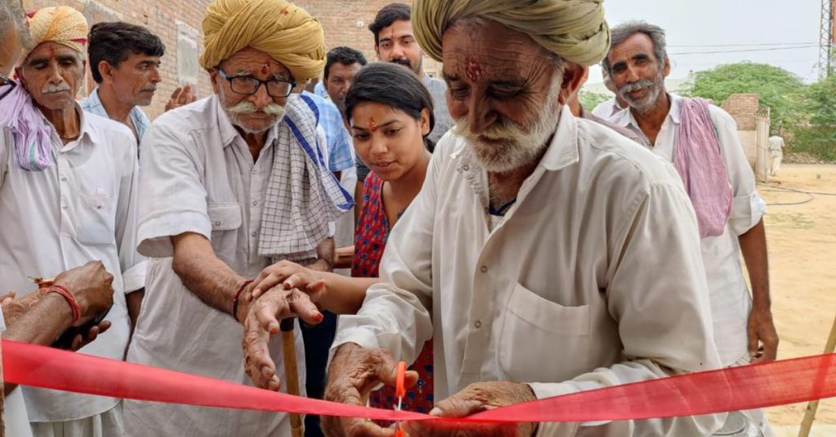 Aakriti helps pastoralists through her startup ‘Bahula Naturals’ by selling camel milk-based products.