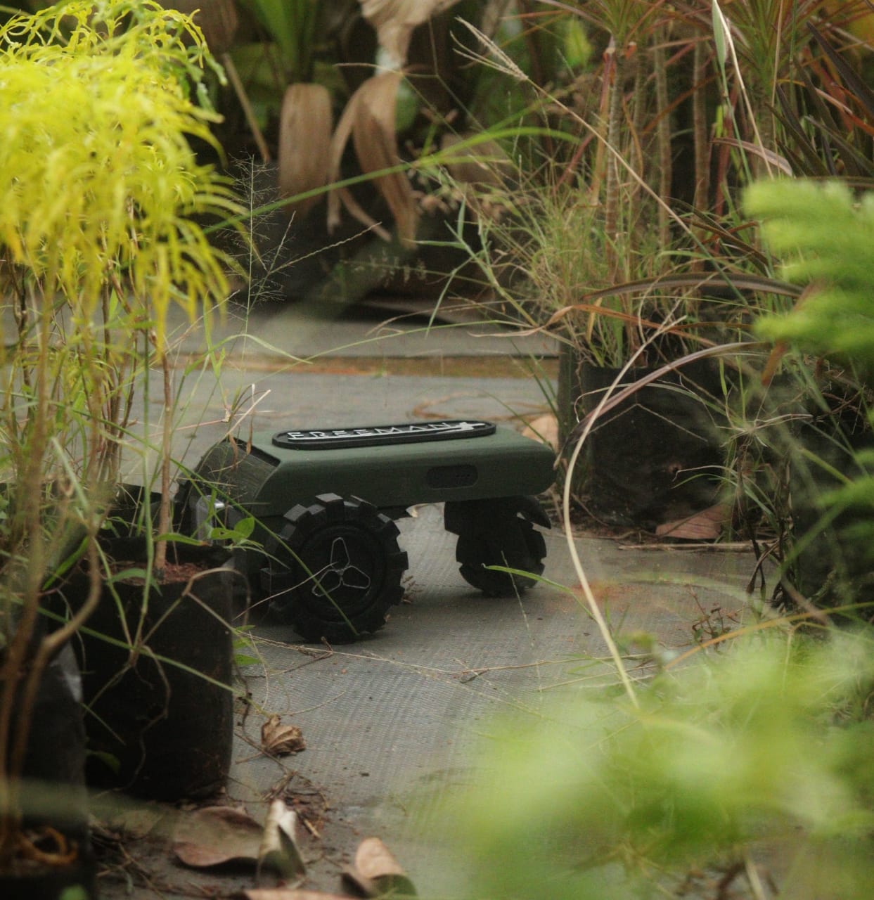 Gardro is a garden assistant robot that helps identify and terminate weeds