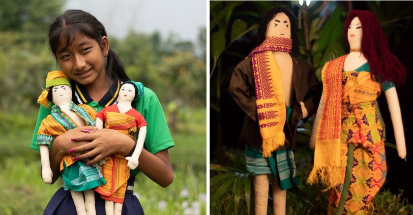 ‘These Dolls Look Like Us’: Designer Makes Heritage Dolls to Represent Assam’s Culture & Tribes