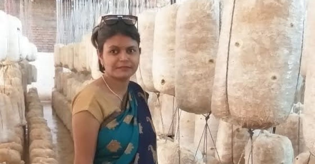 The MSc graduate started a business in mushroom farming that earns her up to Rs 1.5 lakh per month today.