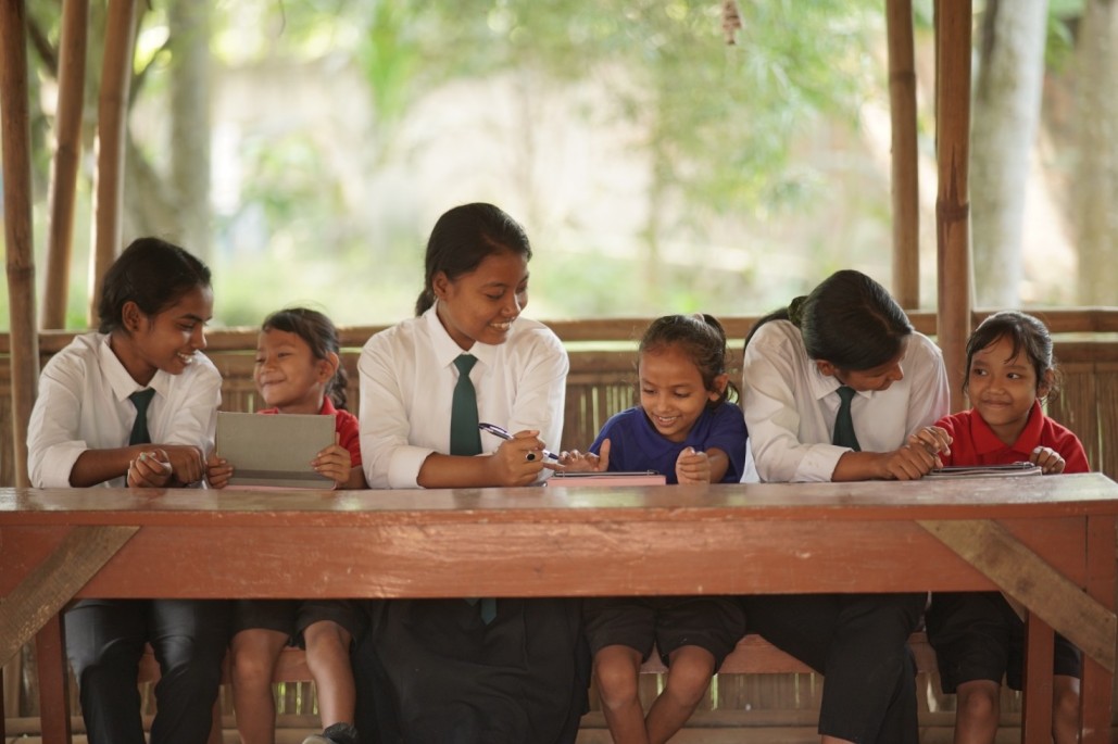 The school started with 10 students and has now grown to 150 students