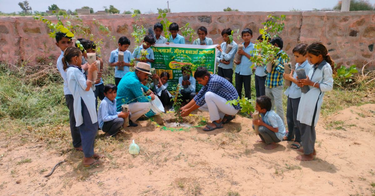 The teacher has engaged at least 1.3 lakh citizens to promote the concept of family forestry and letting trees thrive.