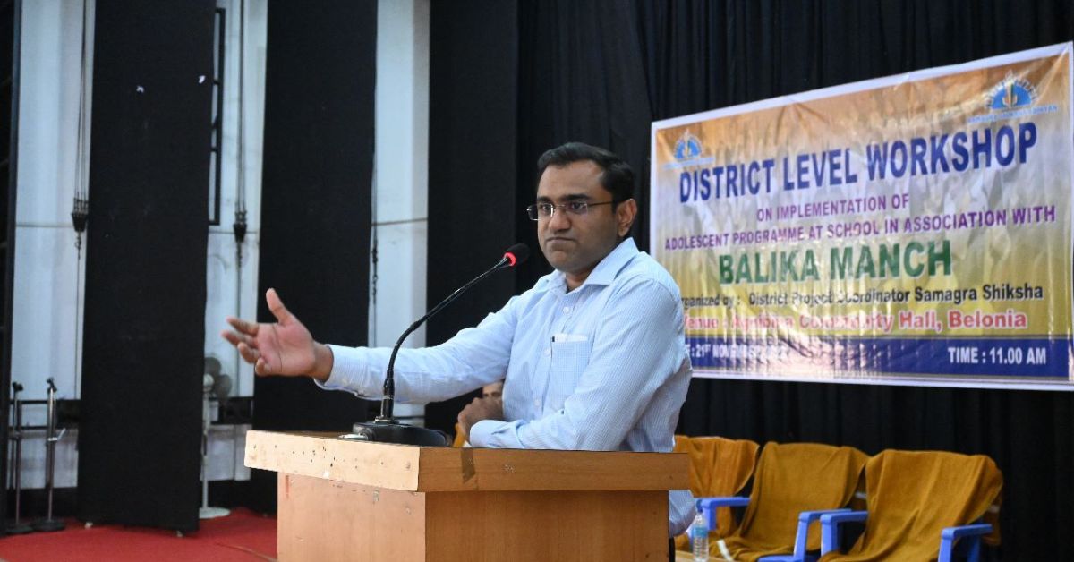 In the past year, 90 young girls have been saved from early marriages, thanks to the District Magistrate of South Tripura district — Saju Vaheed.