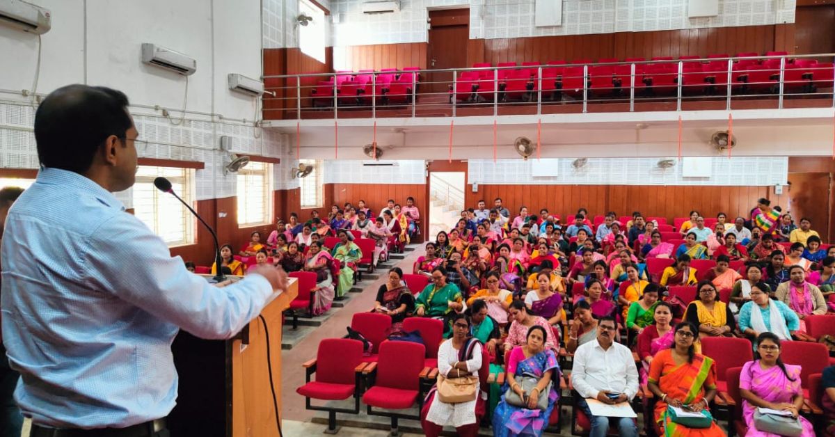 Saju Vaheed brought together all the departments to utilise Balika Manch for child marriage prevention.