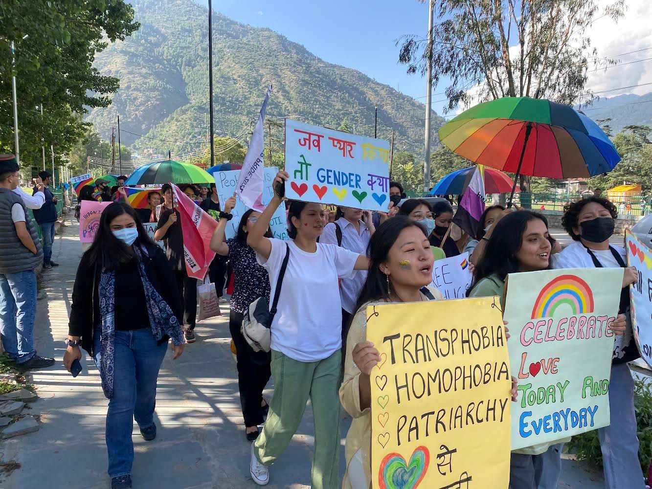 The Himachal Queer Foundation frequently conducts pride walks in towns across the state