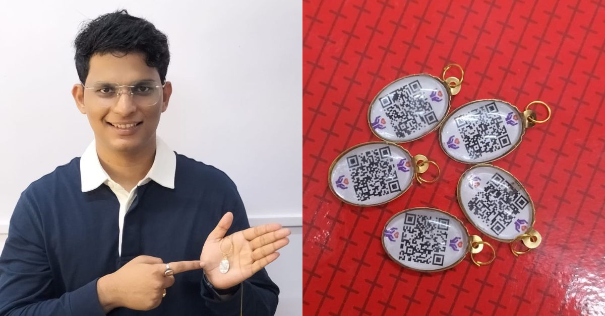 Akshay Ridlan has come up with a QR-based digital identification system to locate people who lose their way