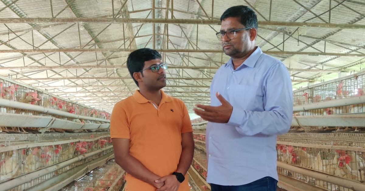 Starting with just 100 poultry hens, Ravindra now owns 1.8 lakh hens on his 50-acre farm in Amravati.