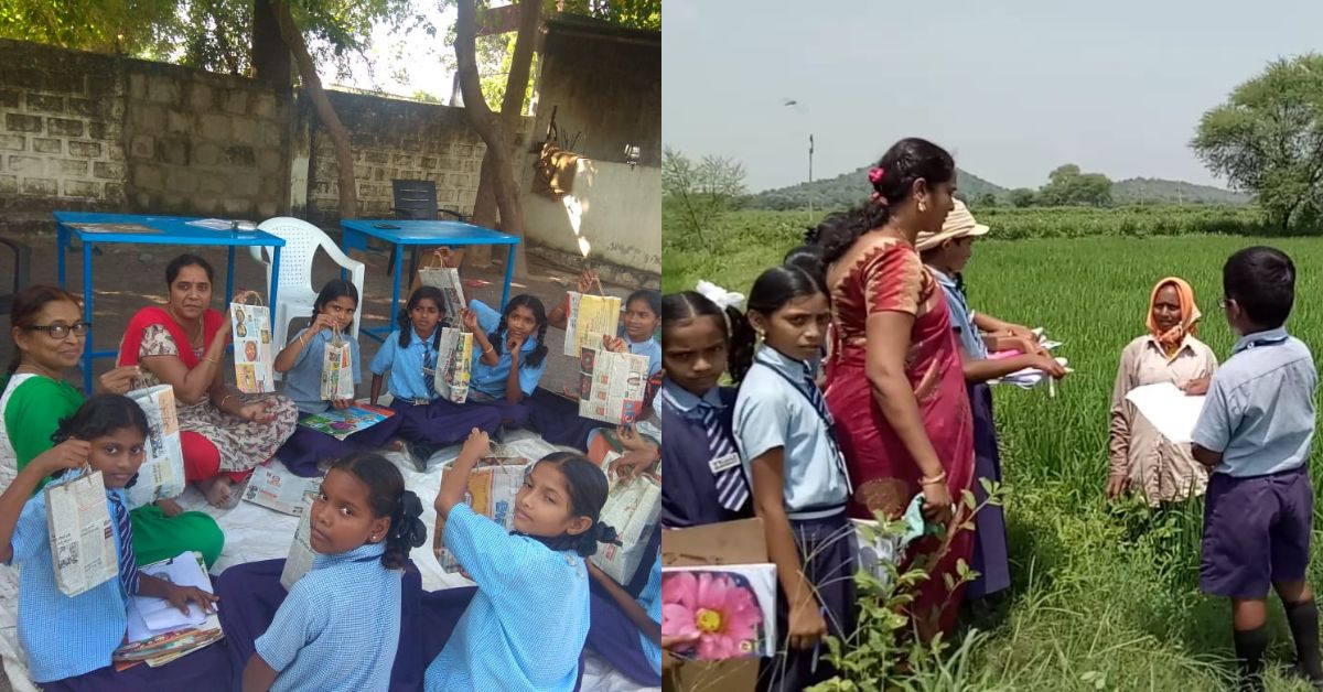Telangana Teacher Used her Savings to Transform School