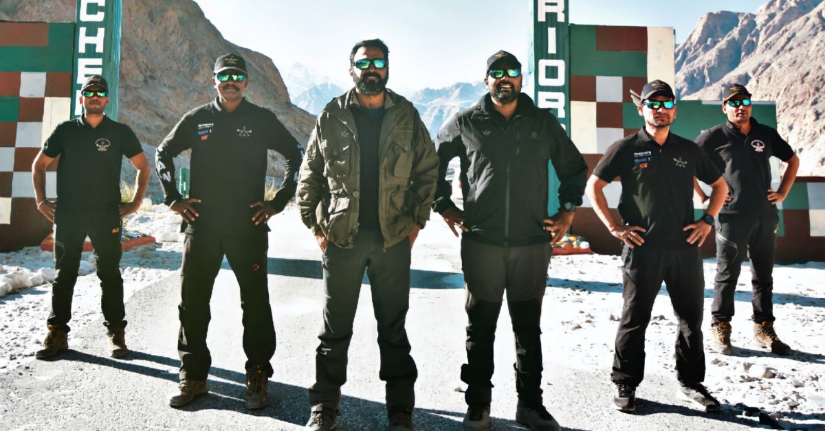 Team CLAW Global at Siachen 