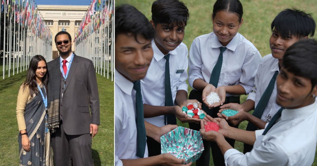 Parmita Sarma and Mazin Mukhtar, the founders of Akshar School