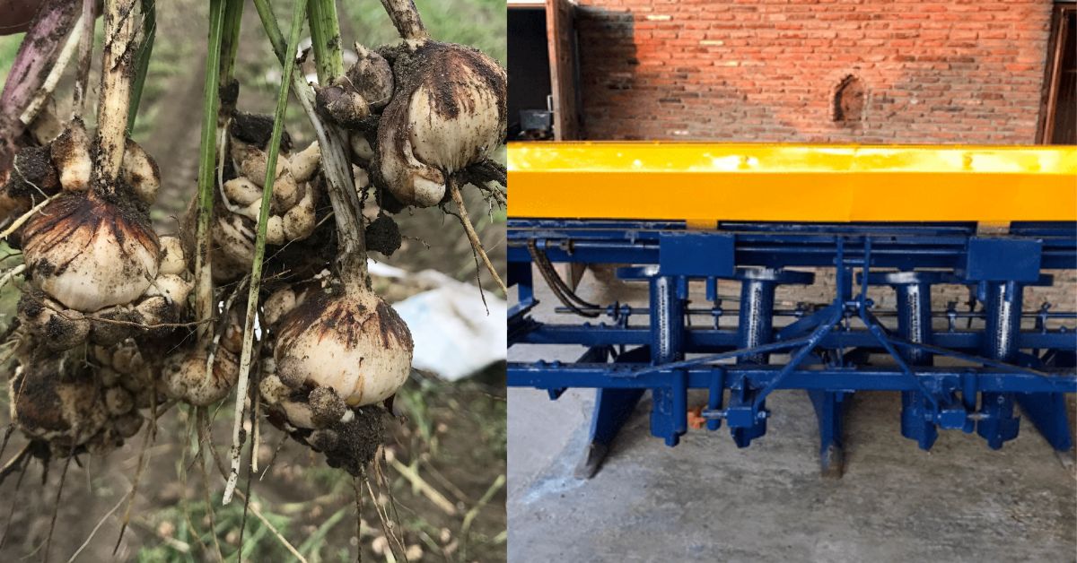 Gurwinder developed a one-of-a-kind machine that helps plant flower bulbs and reduce the farmers’ time and cost.