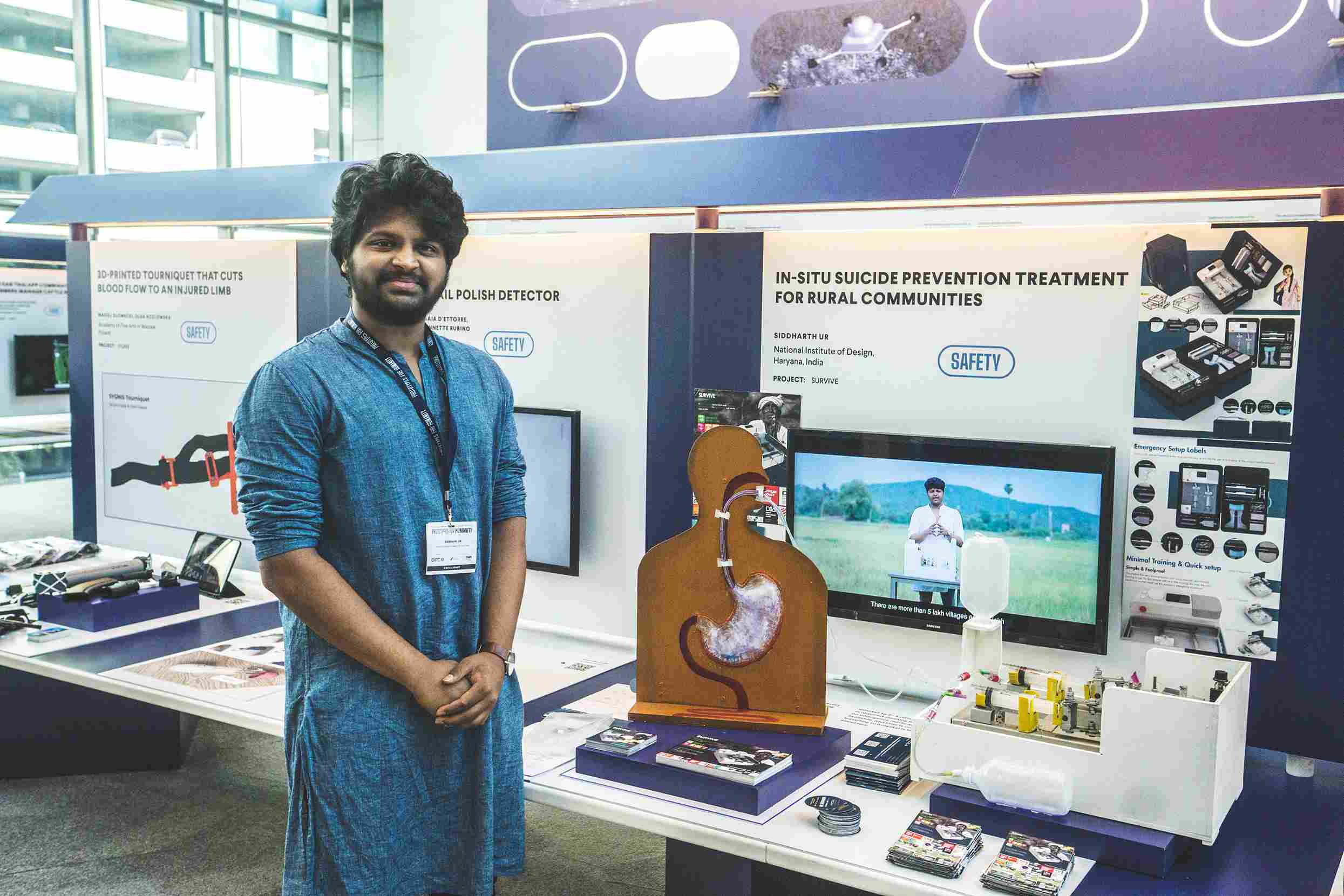 Siddharth uses his design prowess to serve rural communities in India and solve their problems
