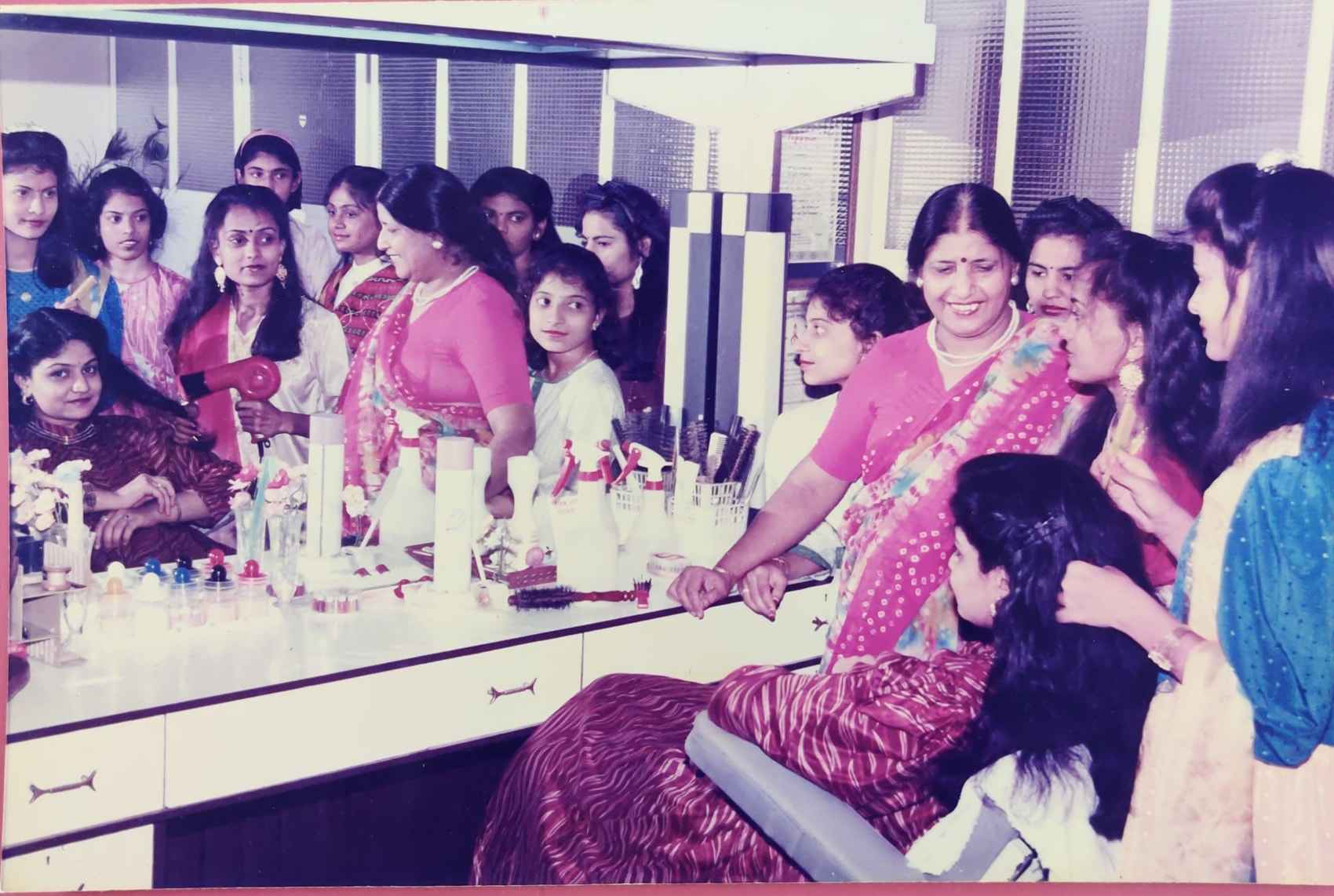 Monisha has been training the women of Ujjain in makeup, skincare and other beauty services for 40 years now