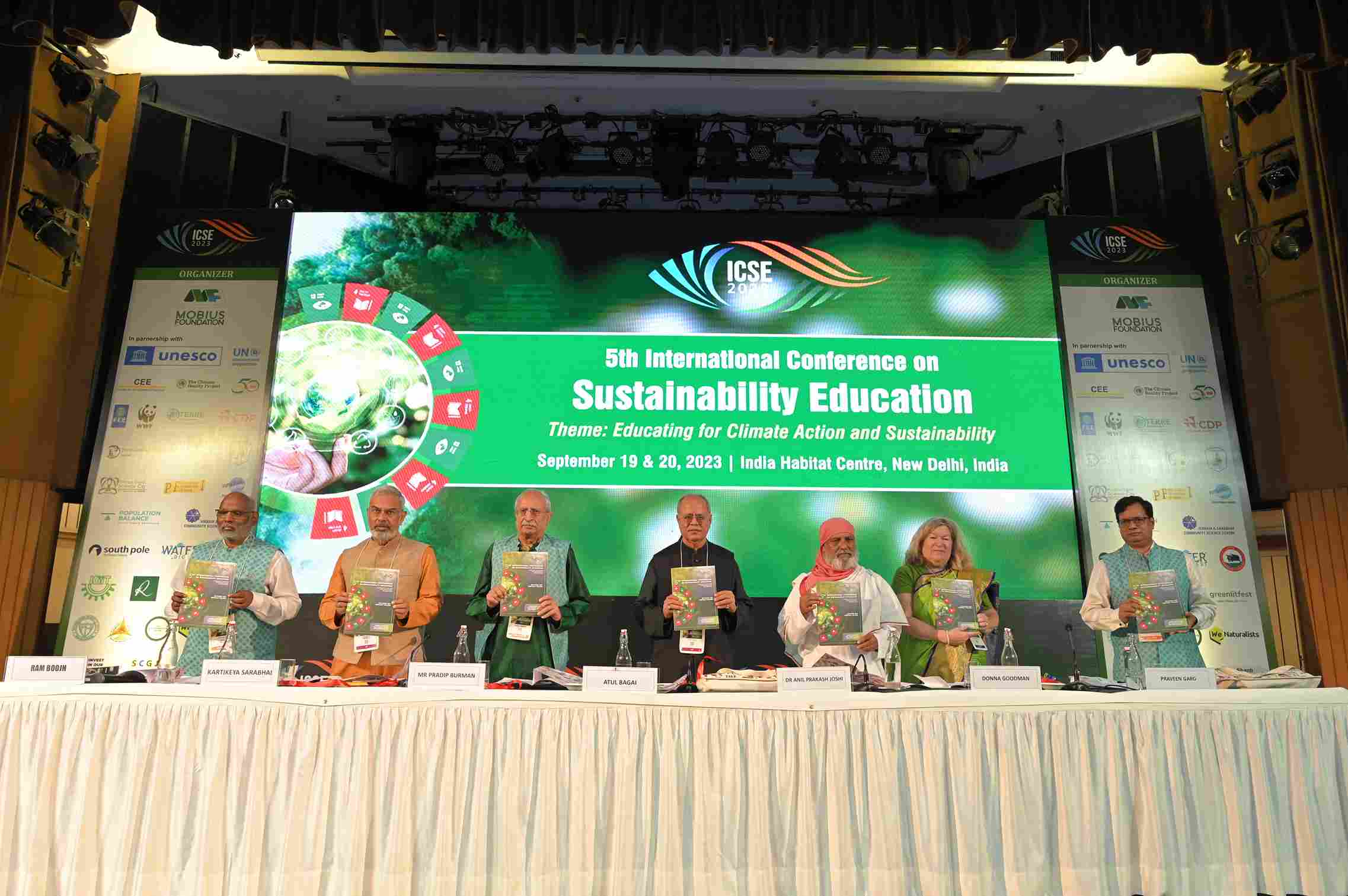 Dignitaries at the 5th International Conference on Sustainability Education