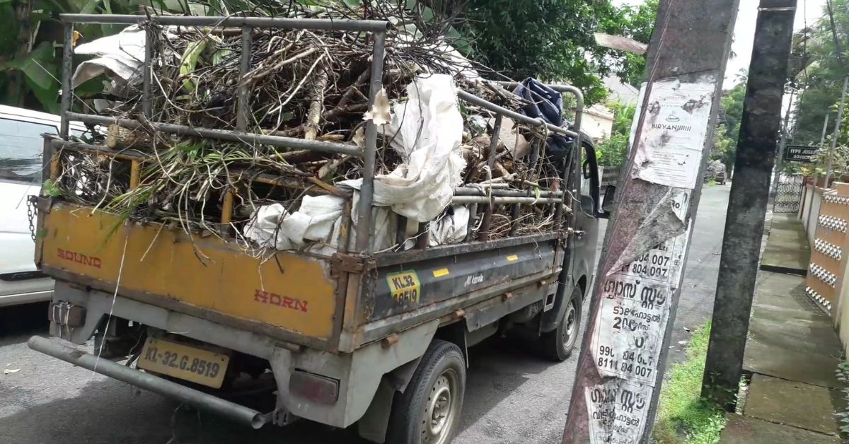 Dr Manoj informs that they are able to manage about 10,000 kg of waste every day.