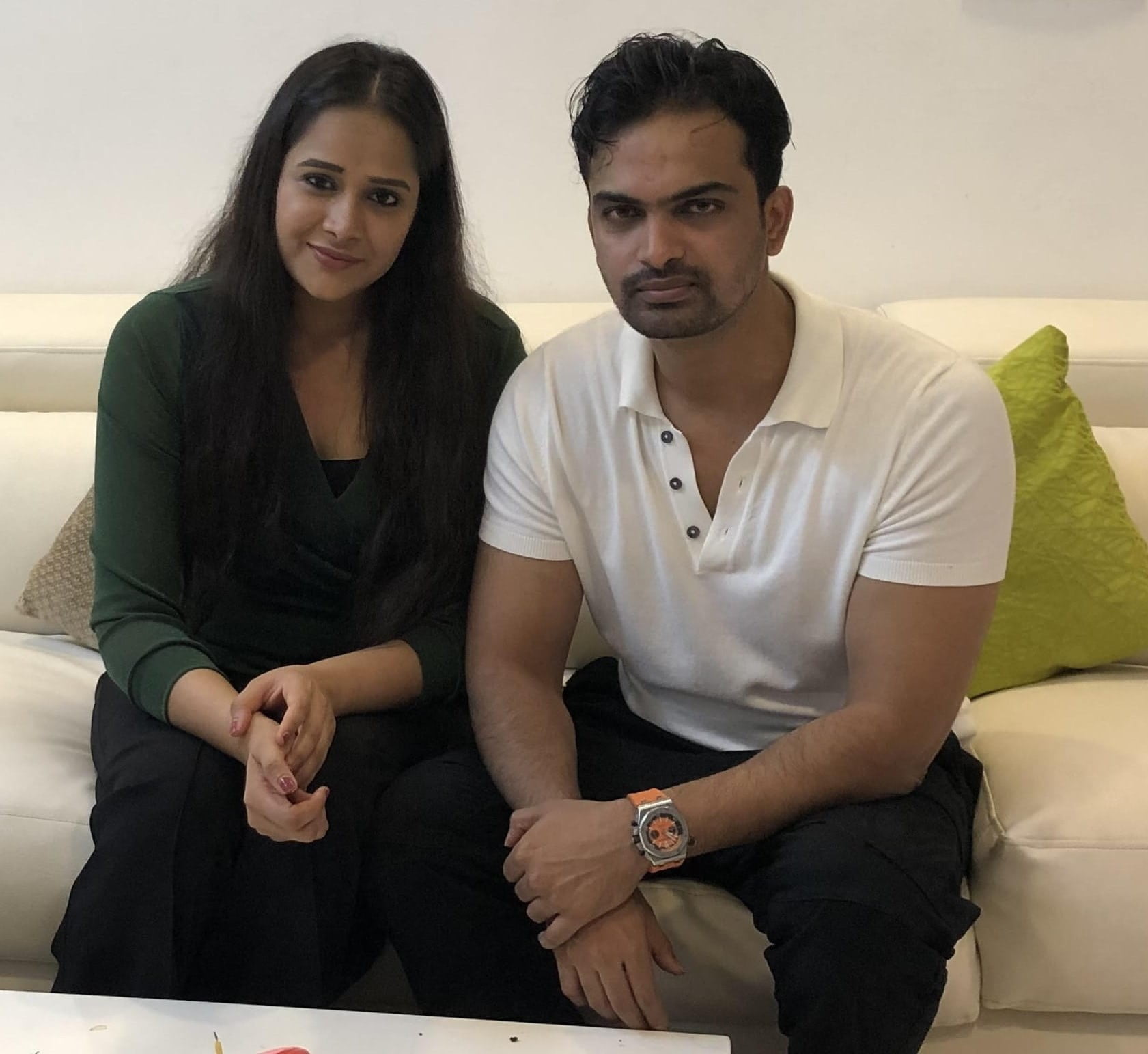 Abha and Mahendra, co-founders of Khichdi express