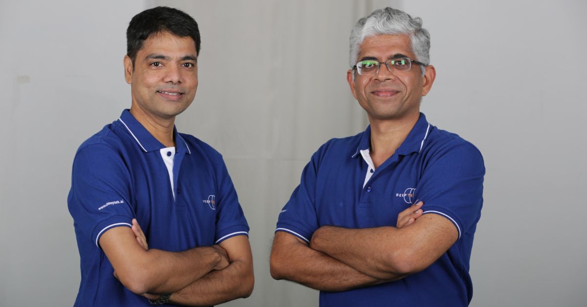 Dr Amit Kharat and Dr Ajit Patel, co-founders of DeepTek