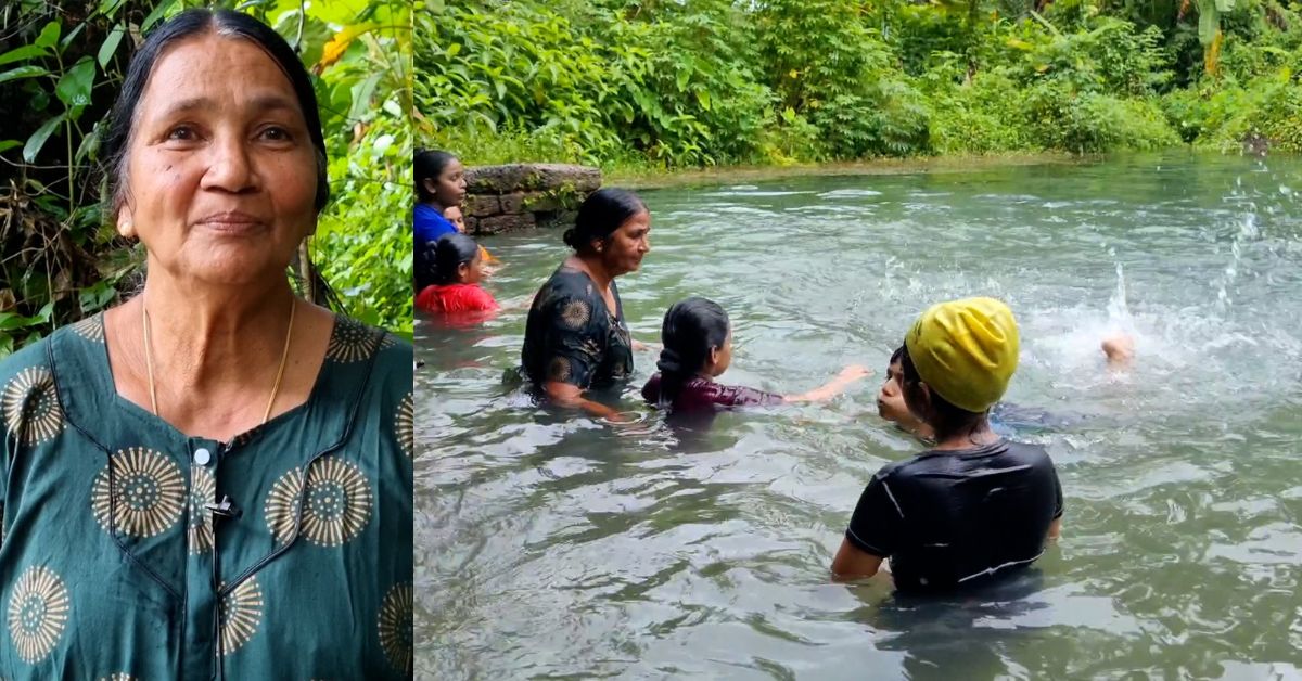 63-YO Amma Has Been Saving Lives For a Decade With Free Swimming Lesson For Women & Kids