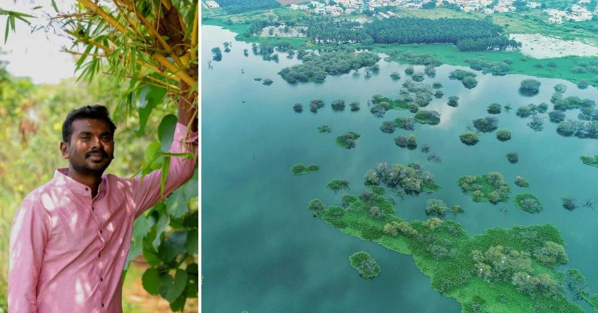 Manikandan has spent his life reviving the lakes of Tamil Nadu