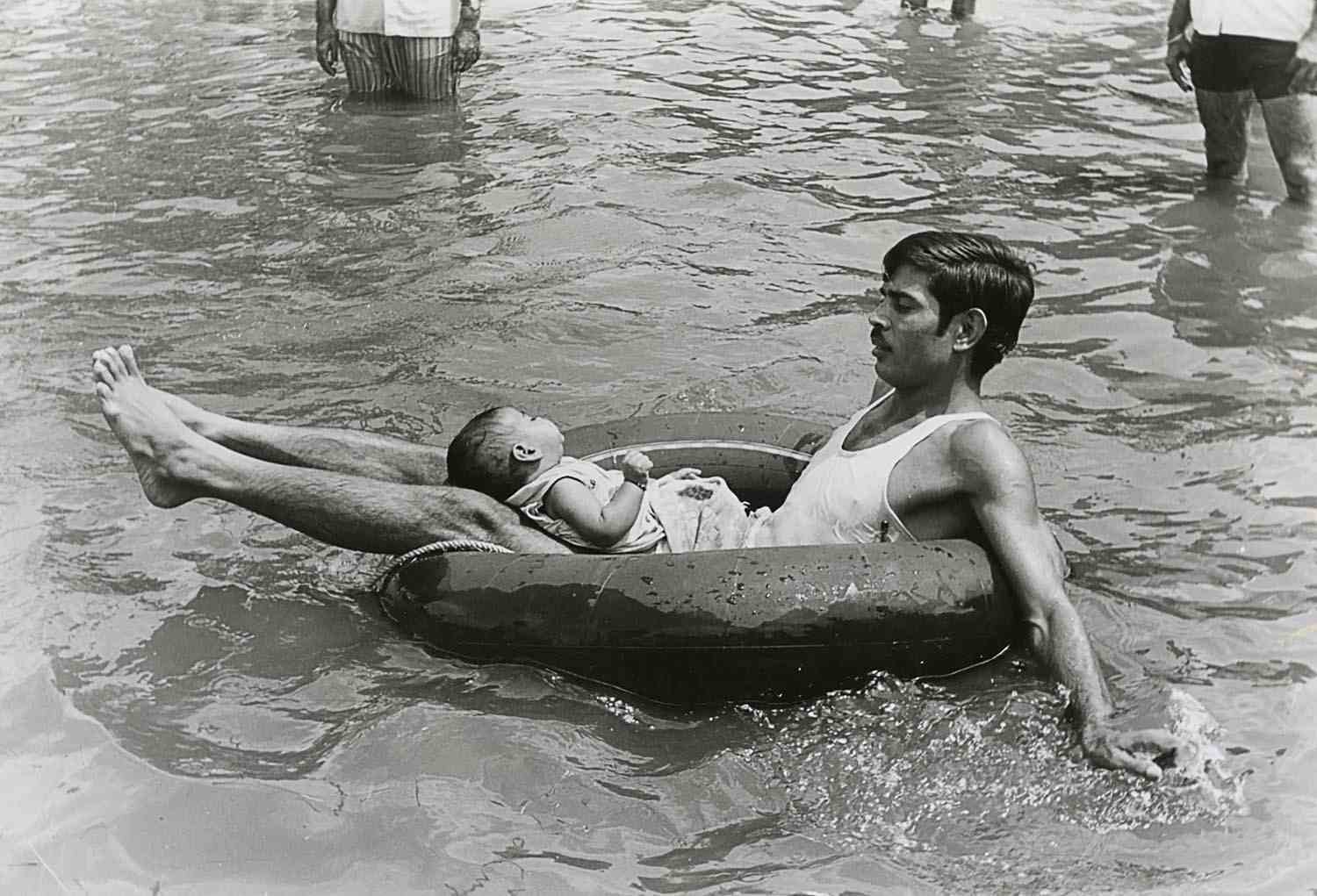 Flash Floods, Delhi, 1970