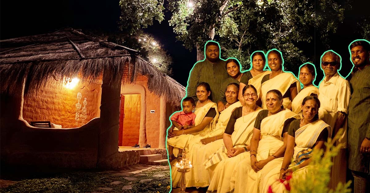 65-YO Kerala Homemaker Runs the Perfect Western Ghats Getaway With Treehouses & Mud Cottages