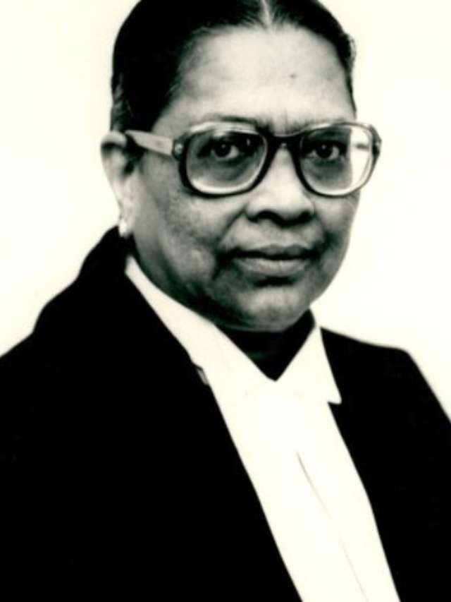 Remembering Fathima Beevi India s First Woman Judge of Supreme Court
