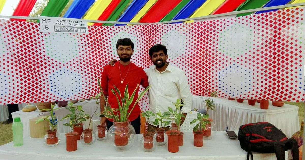 Gautam's ‘Osmos’ can help sustain plants for at least 15 days.