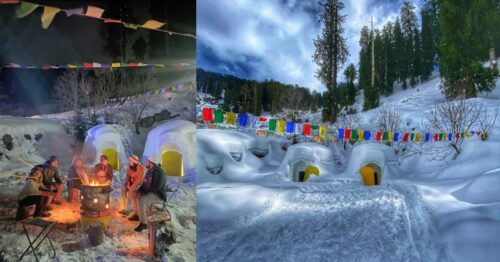 Igloos in Himachal? Stay in One to Experience The Himalayan Snowfall