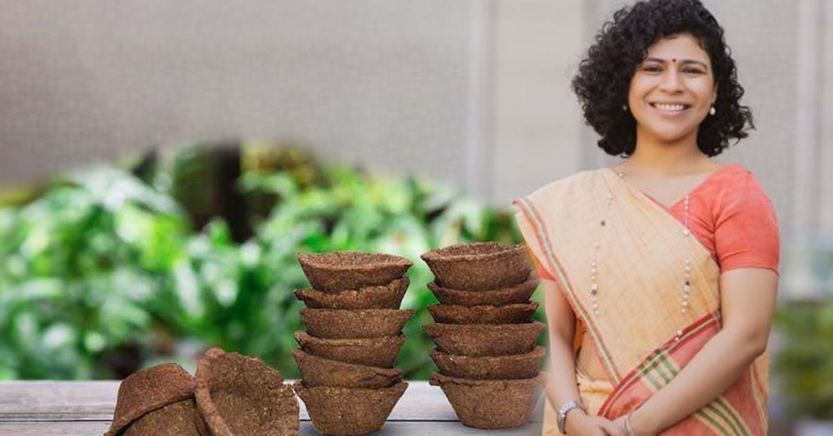 IAS Officer’s Cow-Dung Diya Idea Is Helping Women in Rural UP Earn Extra This Diwali
