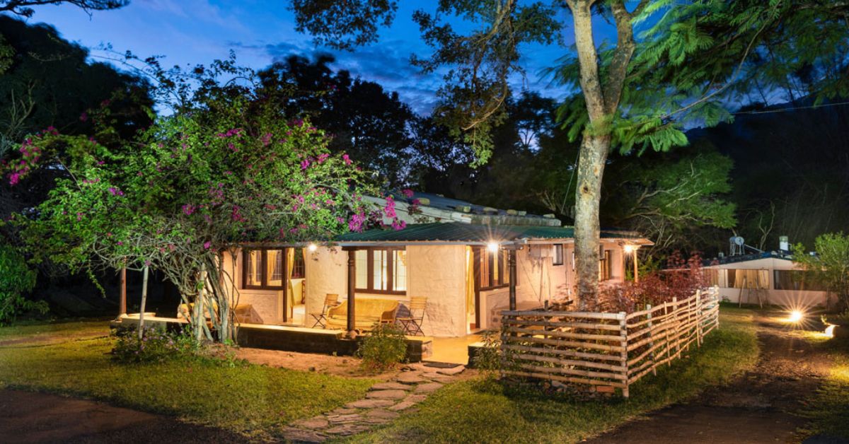 The Jungle Hut is a self-sufficient homestay near the Mudumalai Tiger Reserve