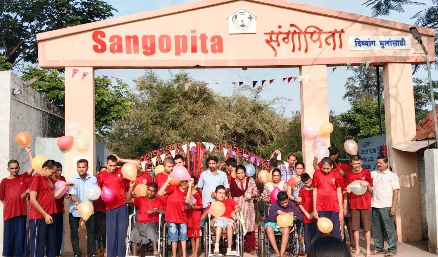 There are 62 children in Sangopita