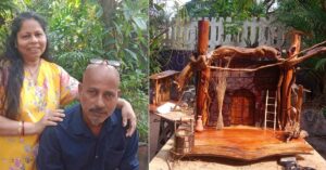 A Heart Attack Inspired This Goan to Craft Exquisite Christmas Cribs From Driftwood