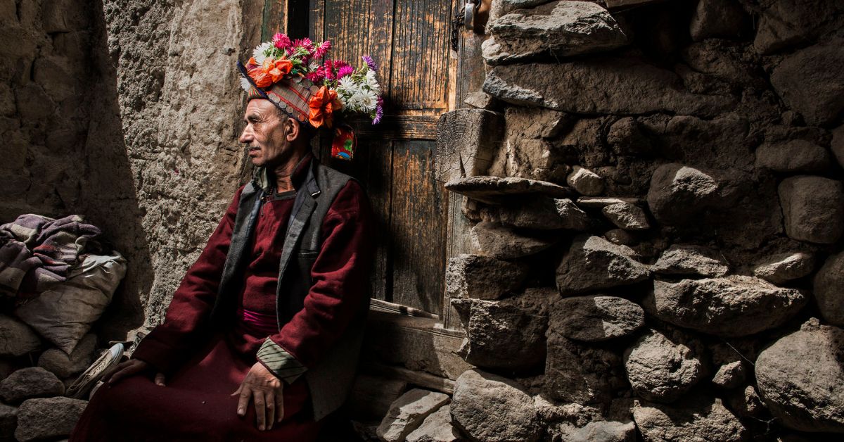 The Brokpa tribe resides in homes made out of stone and wood and bamboo