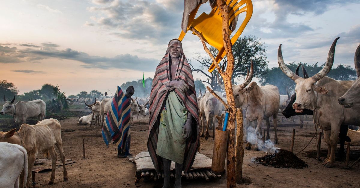 The Mundari people of South Sudan
