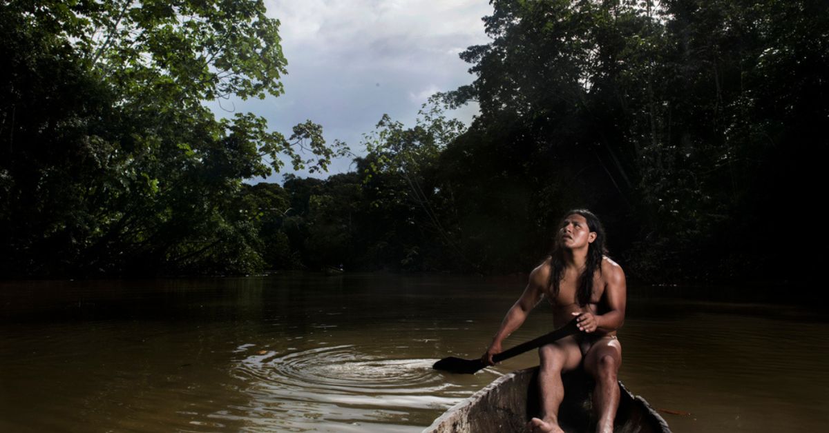 The Huaorani people of the Amazonian Rainforest