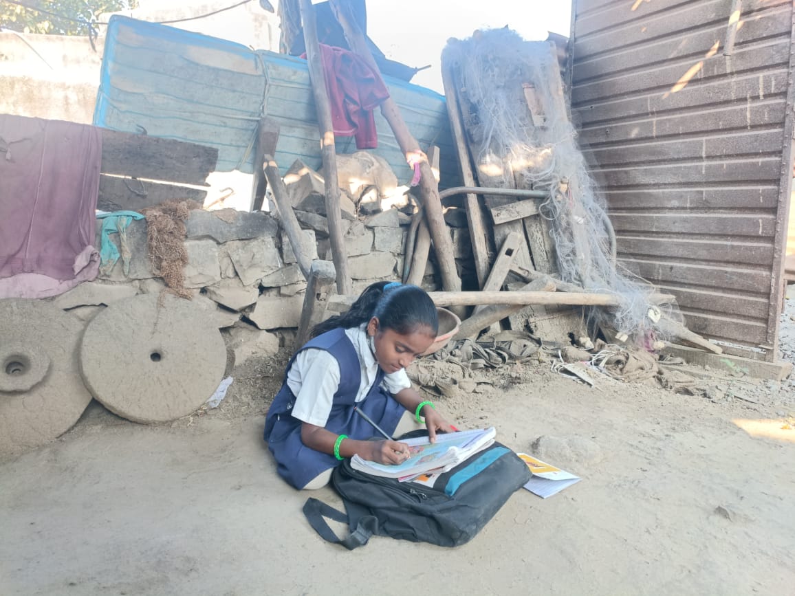Children in remote districts of Maharashtra are often unable to continue their education due to financial constraints