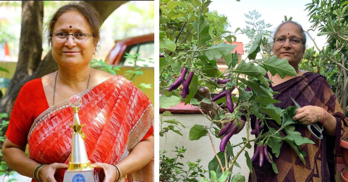 Padma has received awards for her innovations in urban farming.