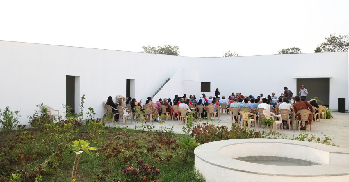 The School for The Blind and Visually Impaired is located in Gandhinagar, Gujarat.