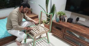 What's Special About India's First Patented Bamboo Chair & Who's The Professor Behind It?