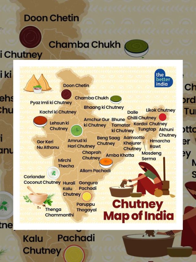 Chutney Map of India: 27 Desi Chutneys That Are Finger-Licking Good